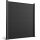 WPC Sichtschutzzaun Royal Plus Alu Ober-/Unterschiene | Anthrazitgrau 181x187 cm