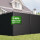 WPC Sichtschutzzaun Royal Plus Anthrazit Set Alu Pfosten  3 Element & 4 Pfosten Zum Einbetonieren 240 cm