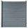DeToWood WPC Sichtschutzzaun Premium Coex Grey