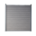 WPC Sichtschutzzaun Premium Grau Inkl. Alu Pfosten Anthrazit Gartenzaun