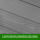 WPC Sichtschutzzaun Premium Grau Inkl. Alu Pfosten Anthrazit Gartenzaun