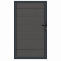 Gartentor Anthrazit Aluminium Tür 180x90 Royal Plus...